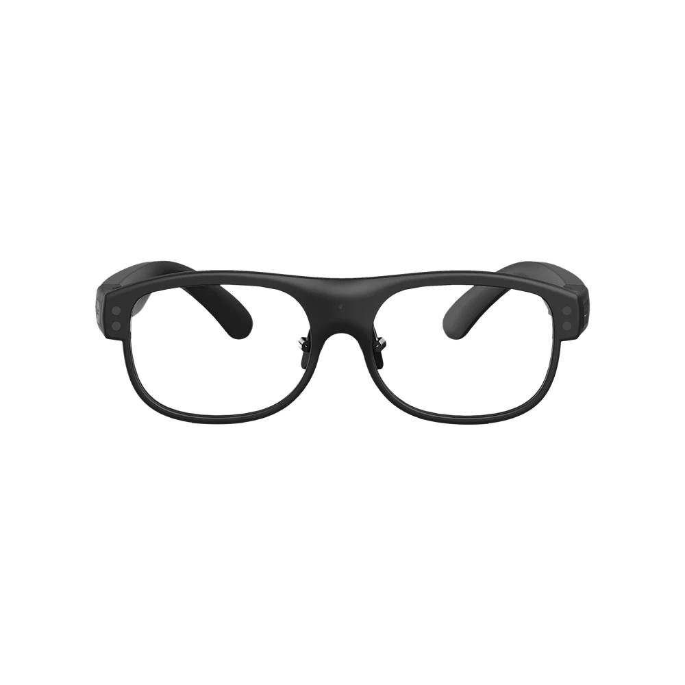 Front view of smart glasses